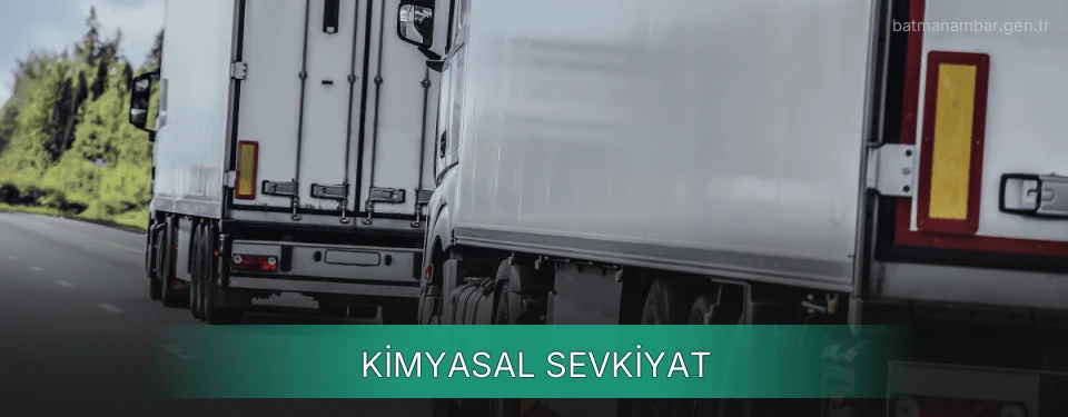 Batman Kimyasal Sevkiyat Ambar Firmaları
